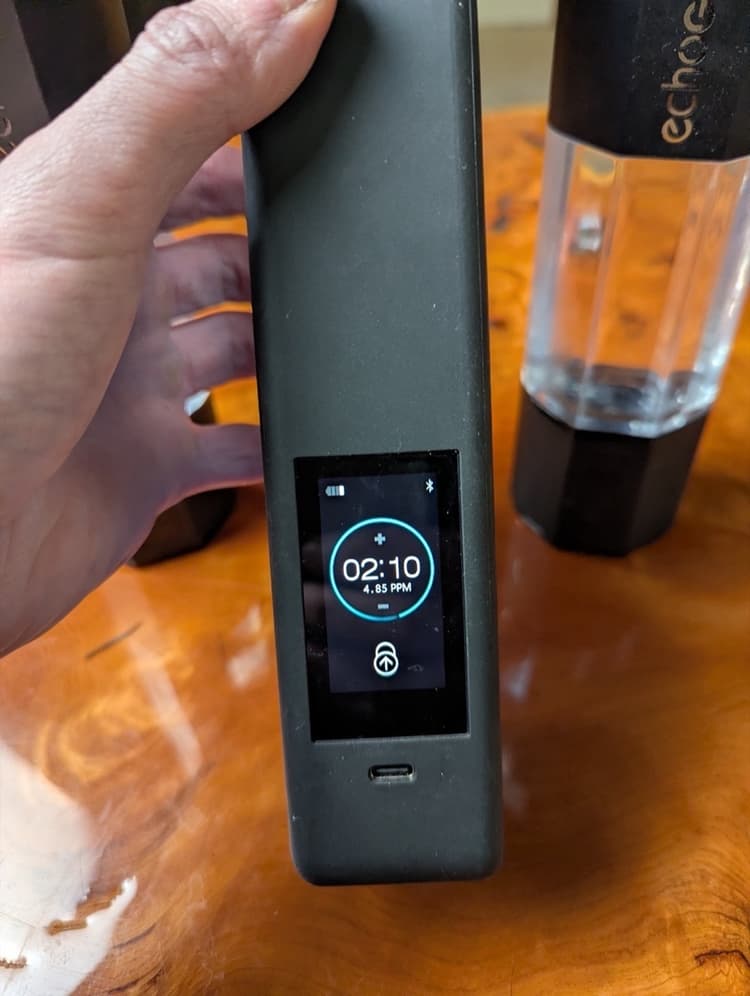Echo Flask SPE PEM electrolysis generating high concentration dissolved hydrogen water