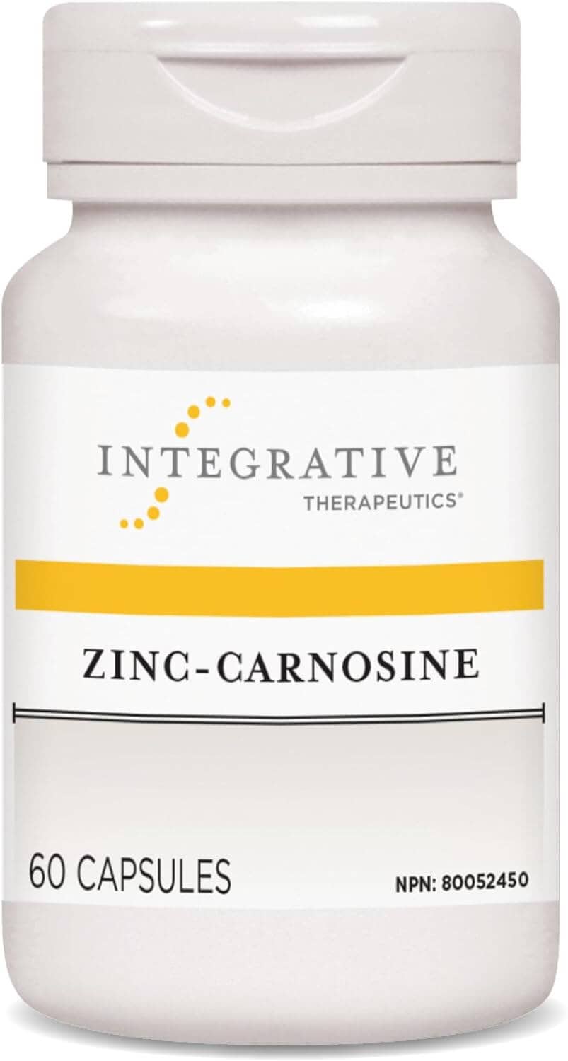 Integrative Therapeutics Zinc-Carnosine for stomach lining repair.