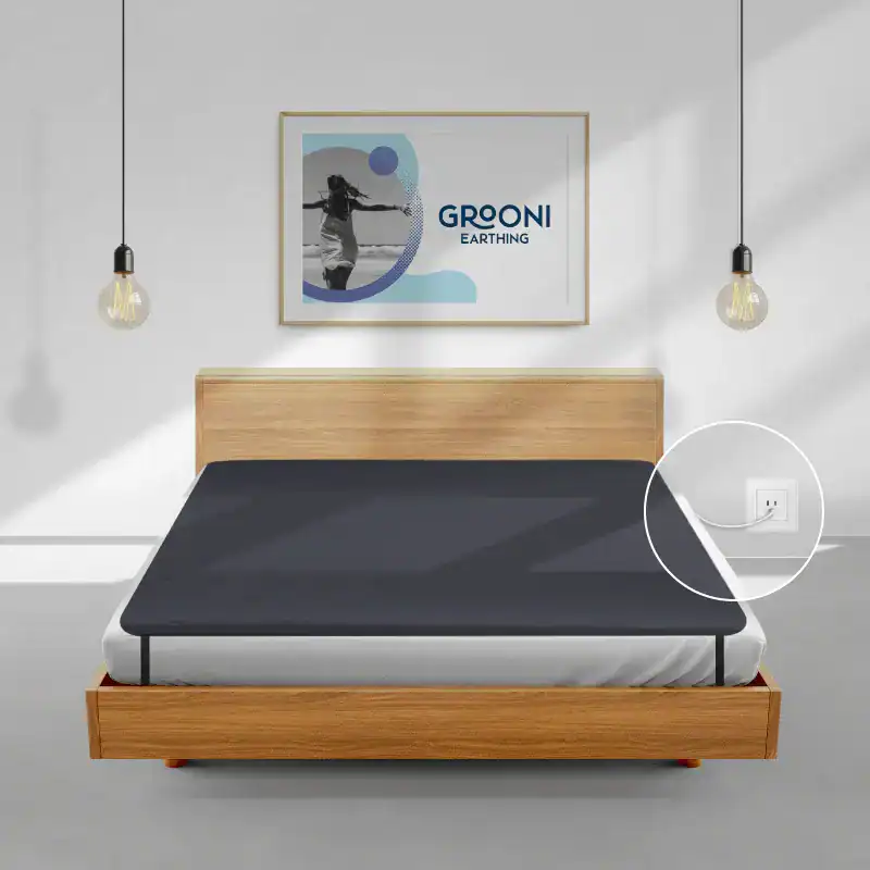Review of the Grooni Earthing Grounding Mat for bed.