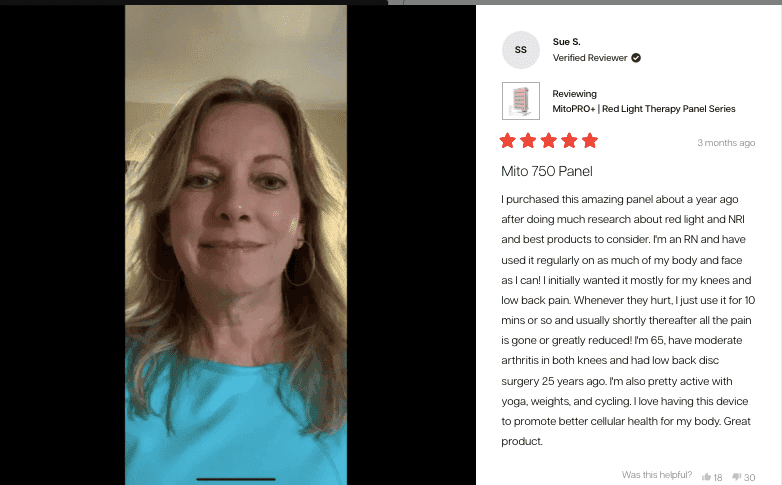 MitoMax red light therapy panel, also known as the MitoAdapt MAX, for advanced home use.