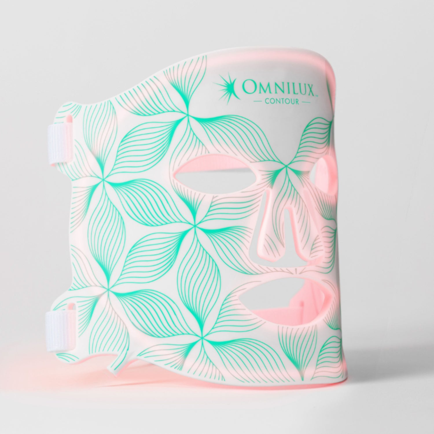 The Omnilux Contour led light therapy mask, a popular choice in Canada for anti-aging.