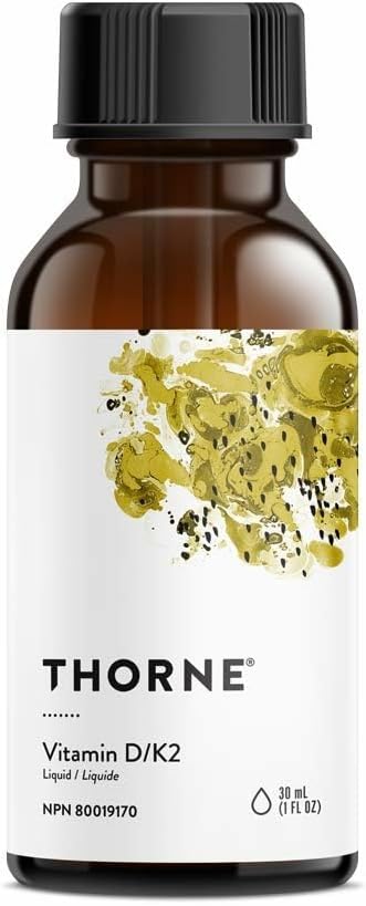 Thorne Vitamin D supplement, recommended by Gary Brecka for bone health