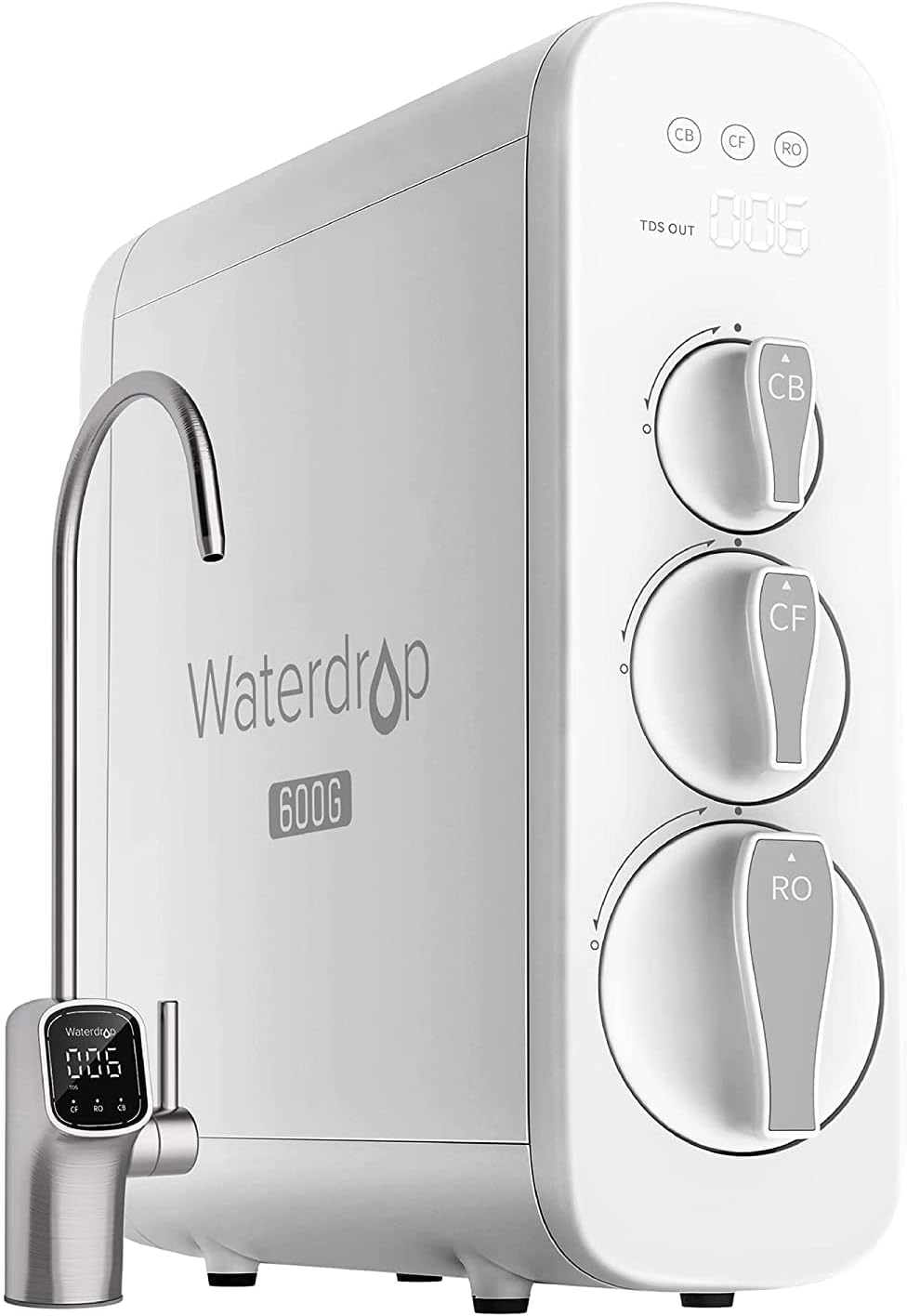 Waterdrop G3P600 tankless reverse osmosis system reviews