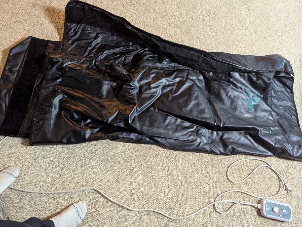 a higherdose sauna blanket 