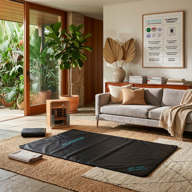 Bon Charge vs HigherDOSE PEMF mat comparison.