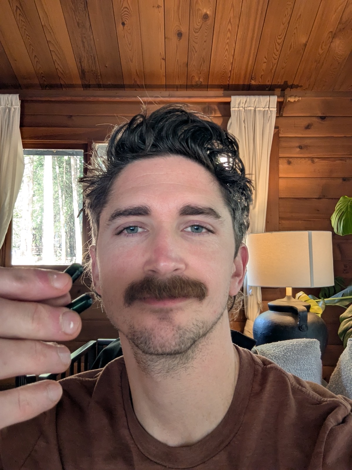 daryl face photo with seed probiotic capsules