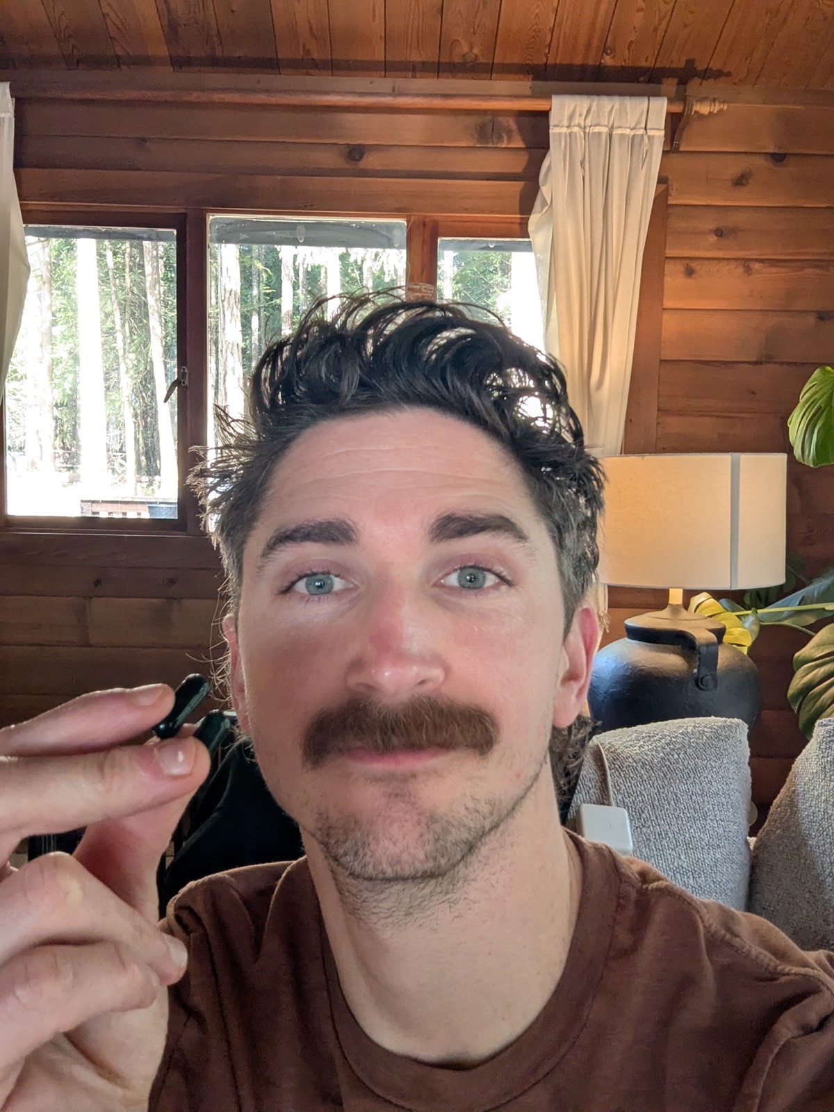 daryl showing off the probiotic seed 