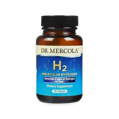 Dr. Mercola H2 Molecular Hydrogen tablets bottle.