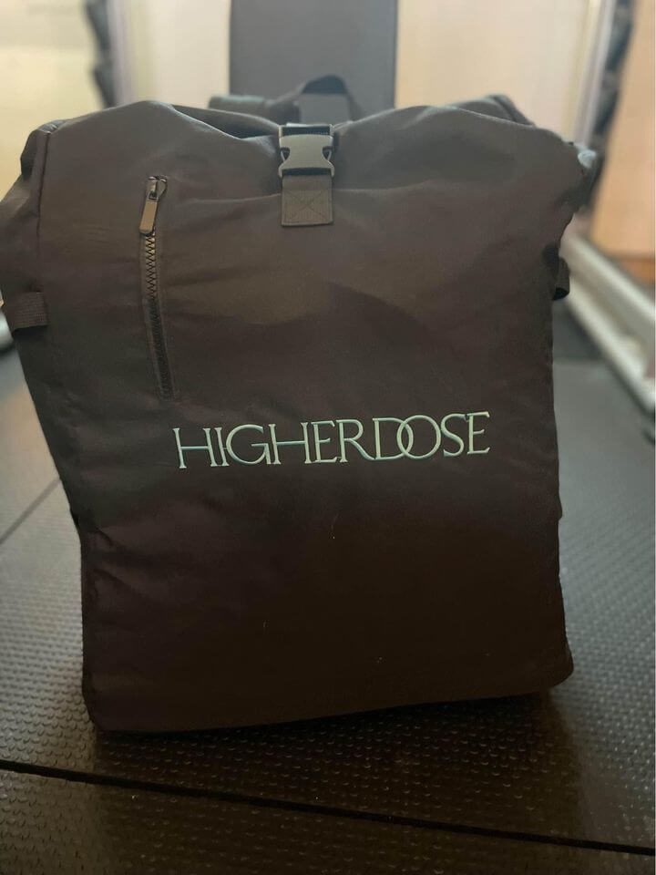 Higher dose sauna blanket bag