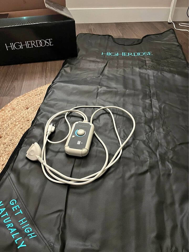 HigherDose sauna blanket weight loss review