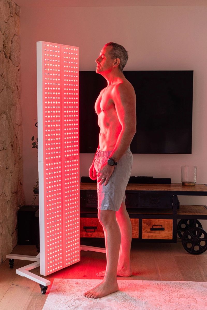 The Kala Red Light Elite Panel, a powerful and convenient red light therapy device.