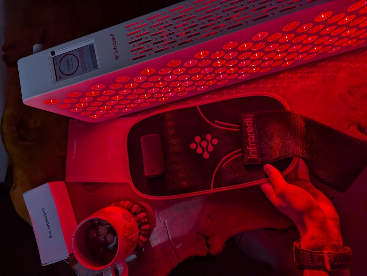 infradi products being shown off