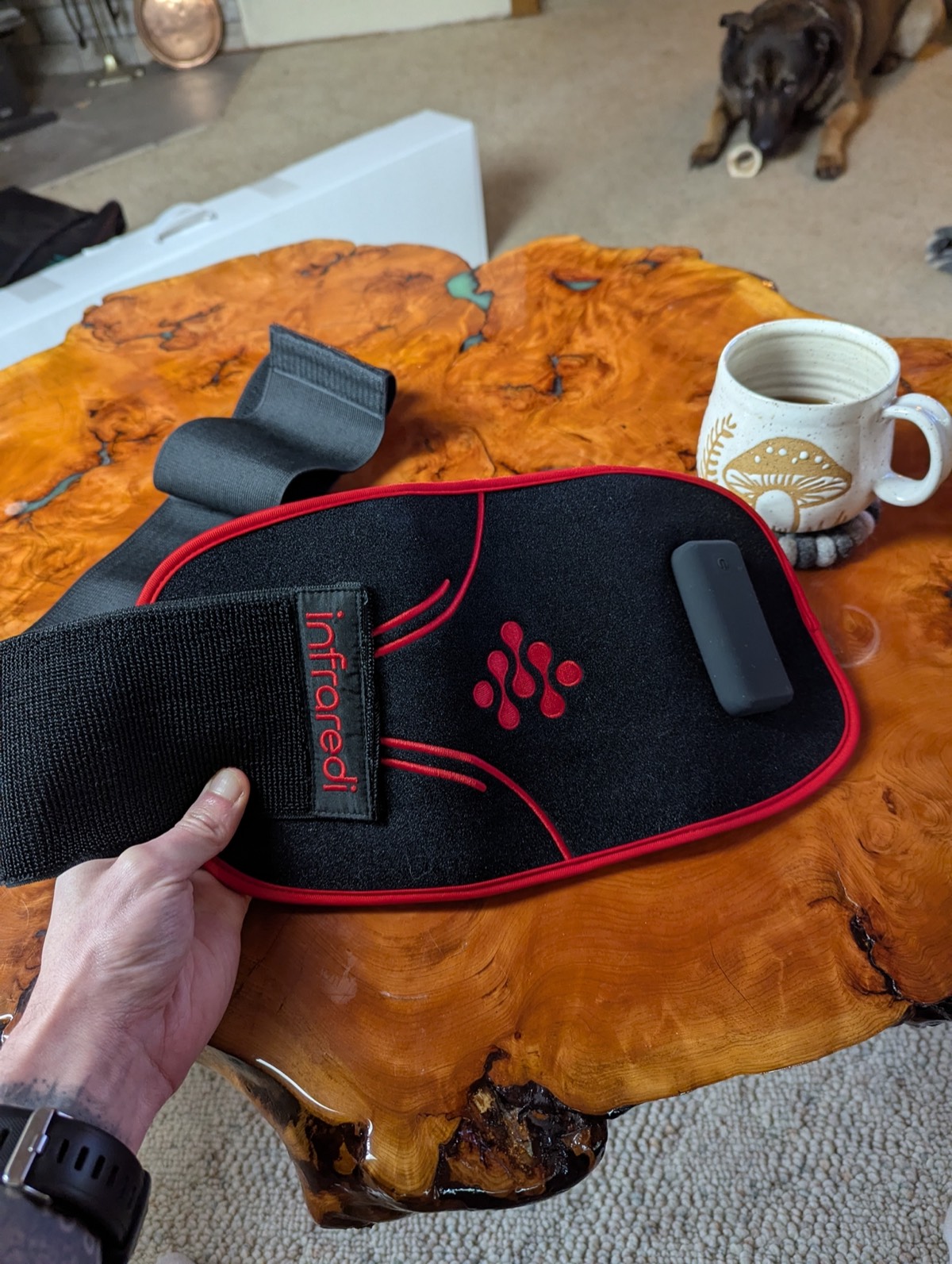 infraredi knee brace for red light therapy inflammation