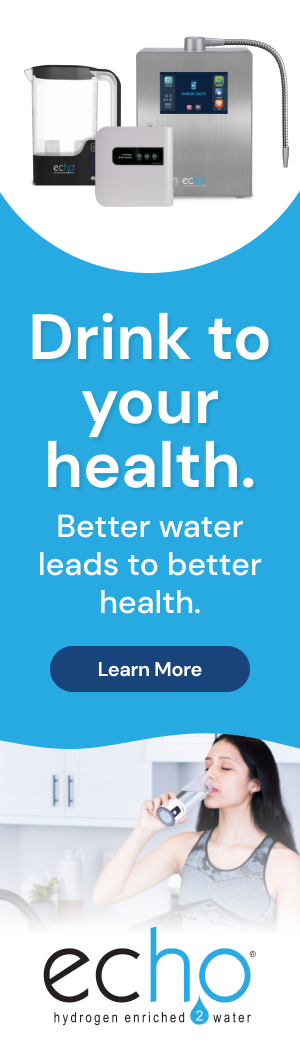 An infographic showing how hydrogen water reduces inflammation in the body.