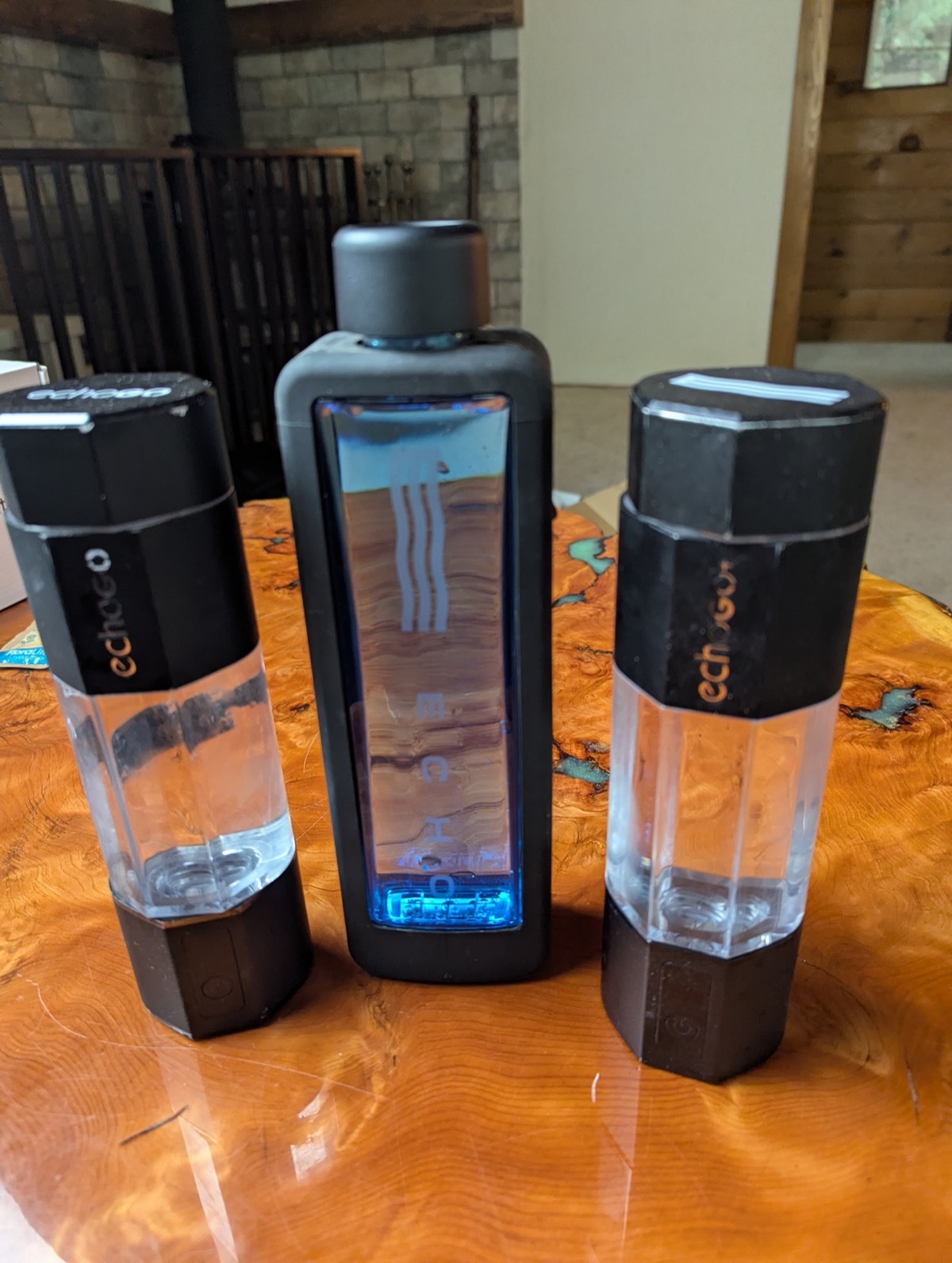 looking at the echo hydrogen water bottles likthe echo flask and echo go plus