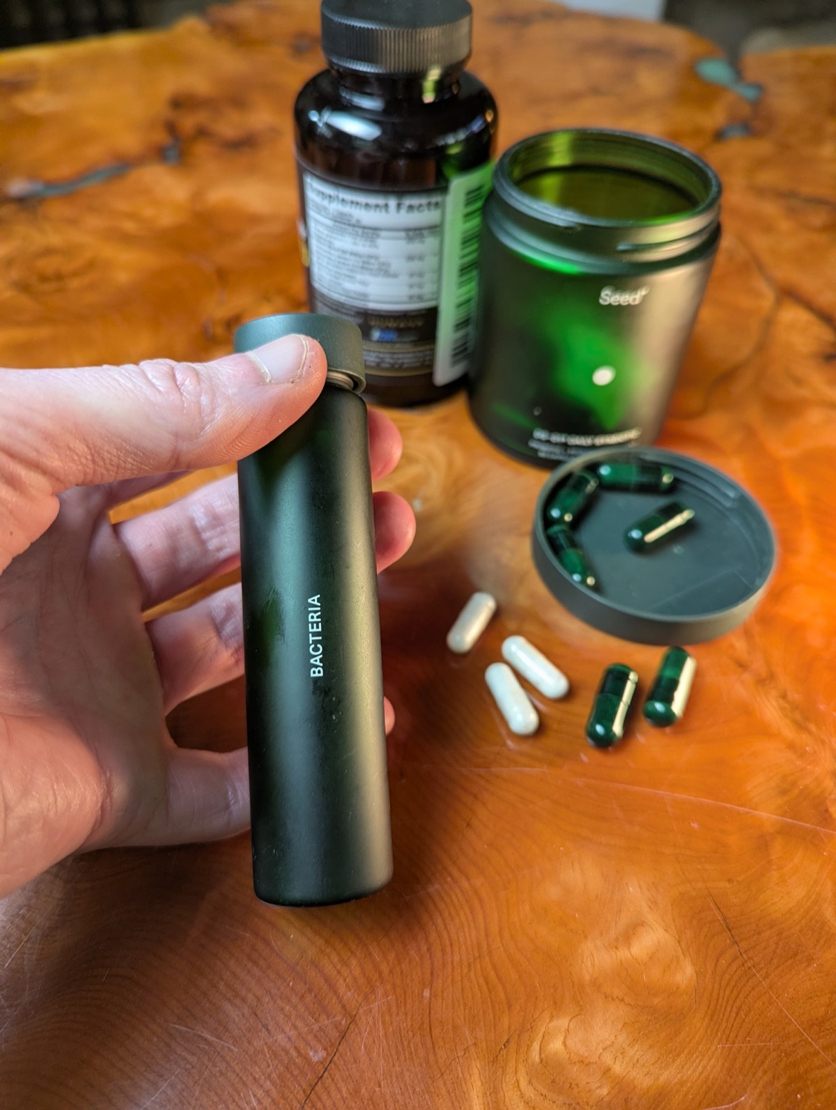 seed ds 01 jar with probiotic in the background