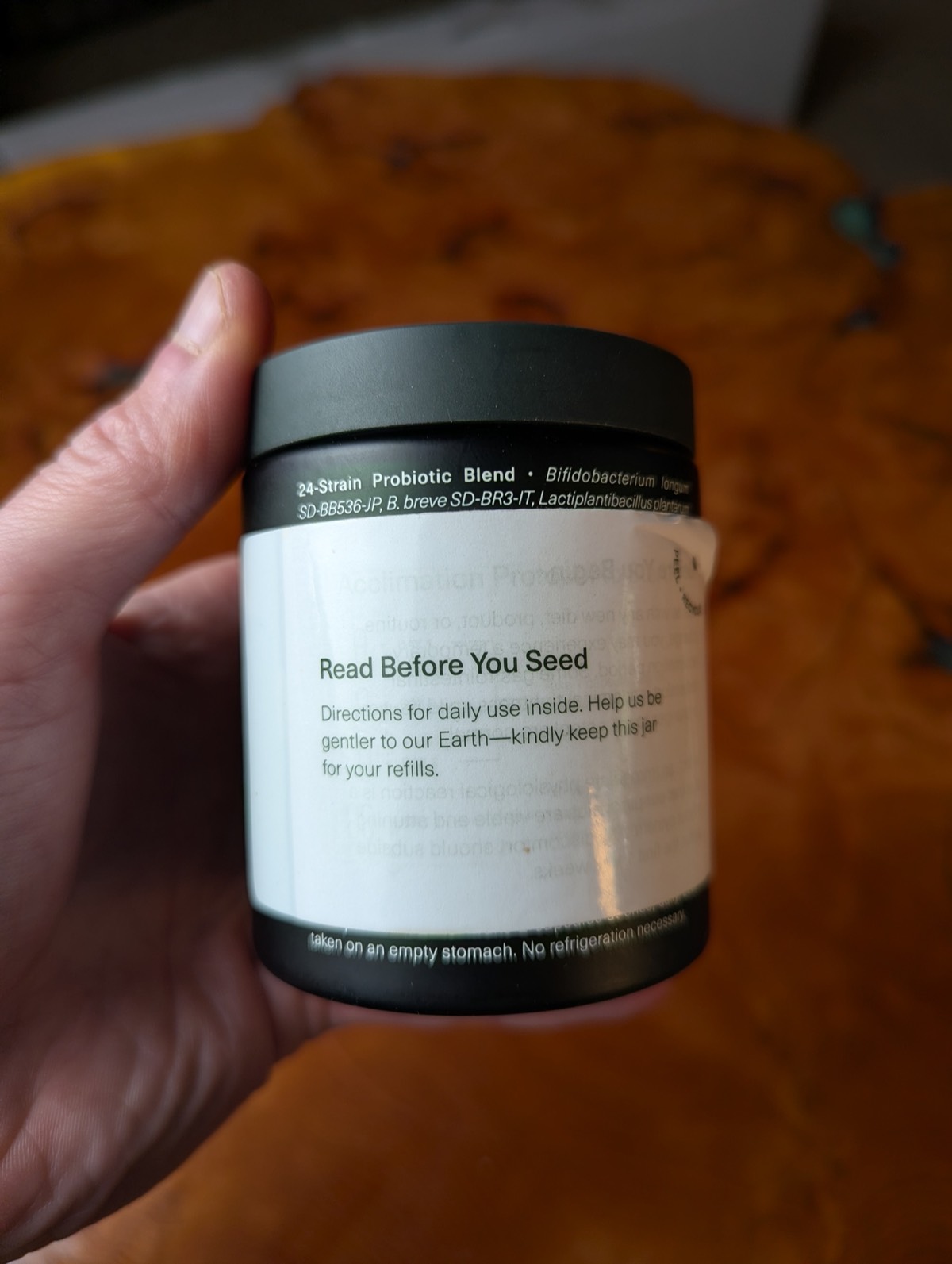 seed probiotic ingredient list