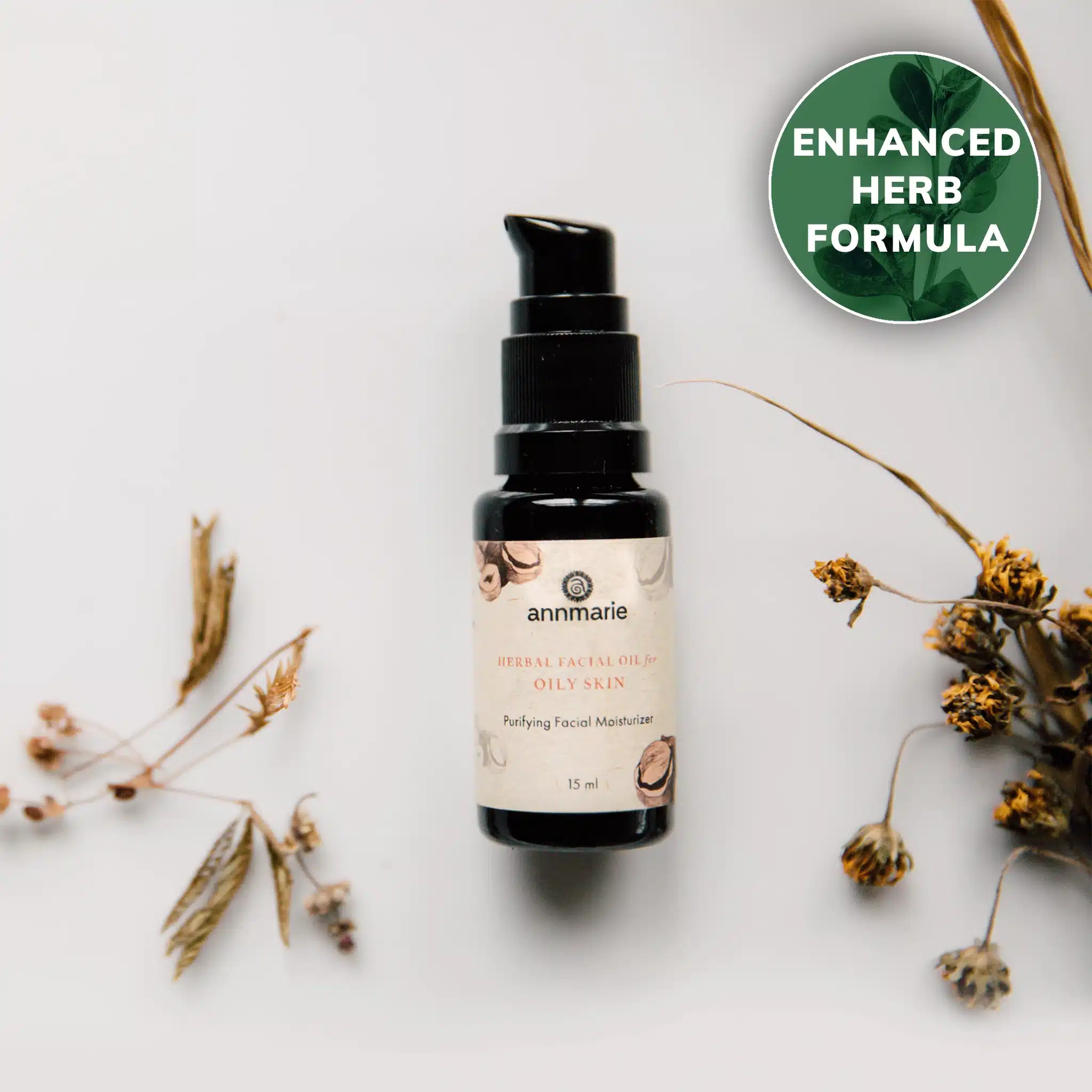 herbal facial oil review as a facial moisturizer and daily moisturizer for cystic acne and leaving he skin matte finish