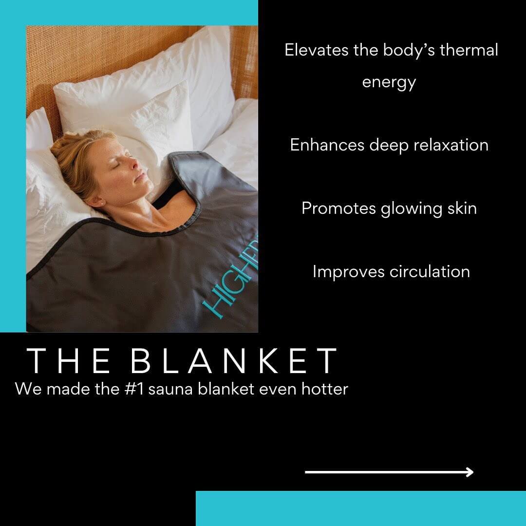 higher dose sauna blanket to get rid of negative ions while using crystal therapy and a medical grade magnetic strip as a heat healer , full body detox, and extremely low frequency low emf warranty